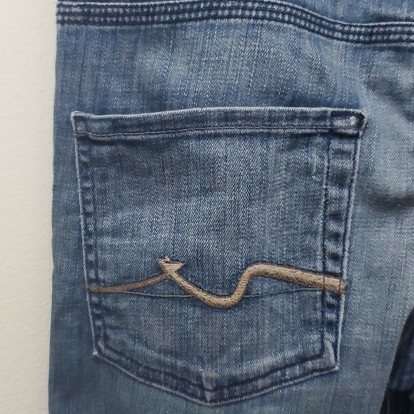 SEVEN FOR ALL MANKIND - CROP GINGER DENIM CAPRI - Picture 5 of 13